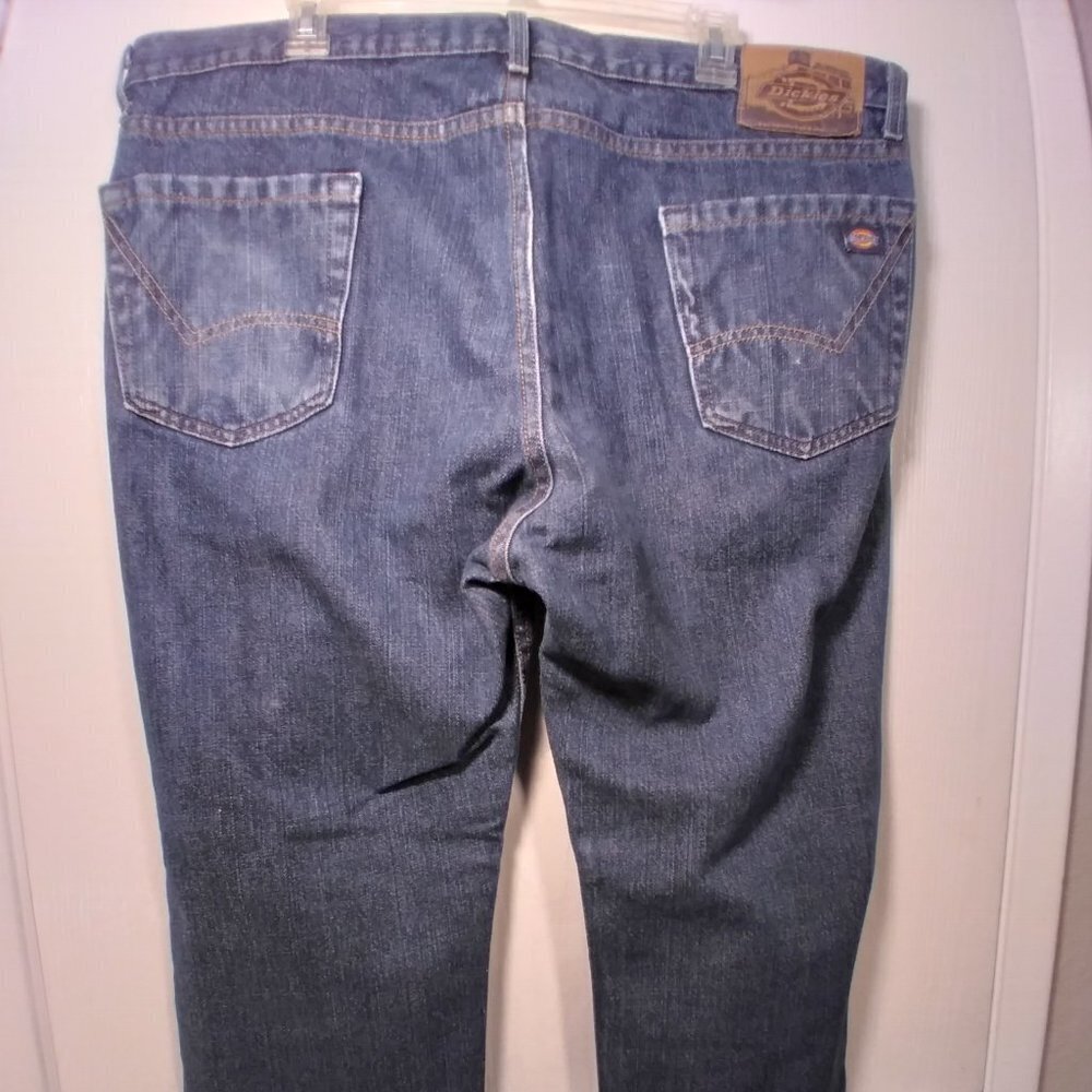 Men’s Dickies Work Wear Jeans Slim 40x30 Blue - Picture 6 of 16